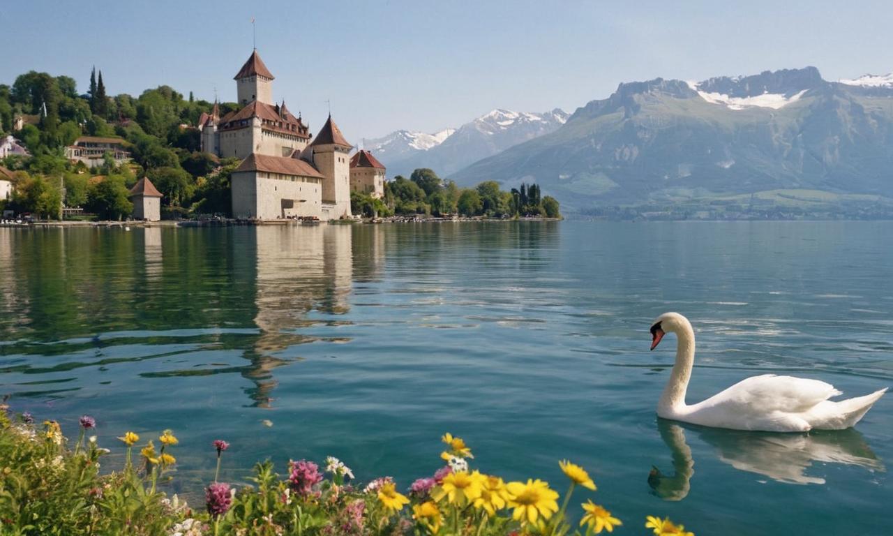 Montreux: perła szwajcarii nad jeziorem genewskim