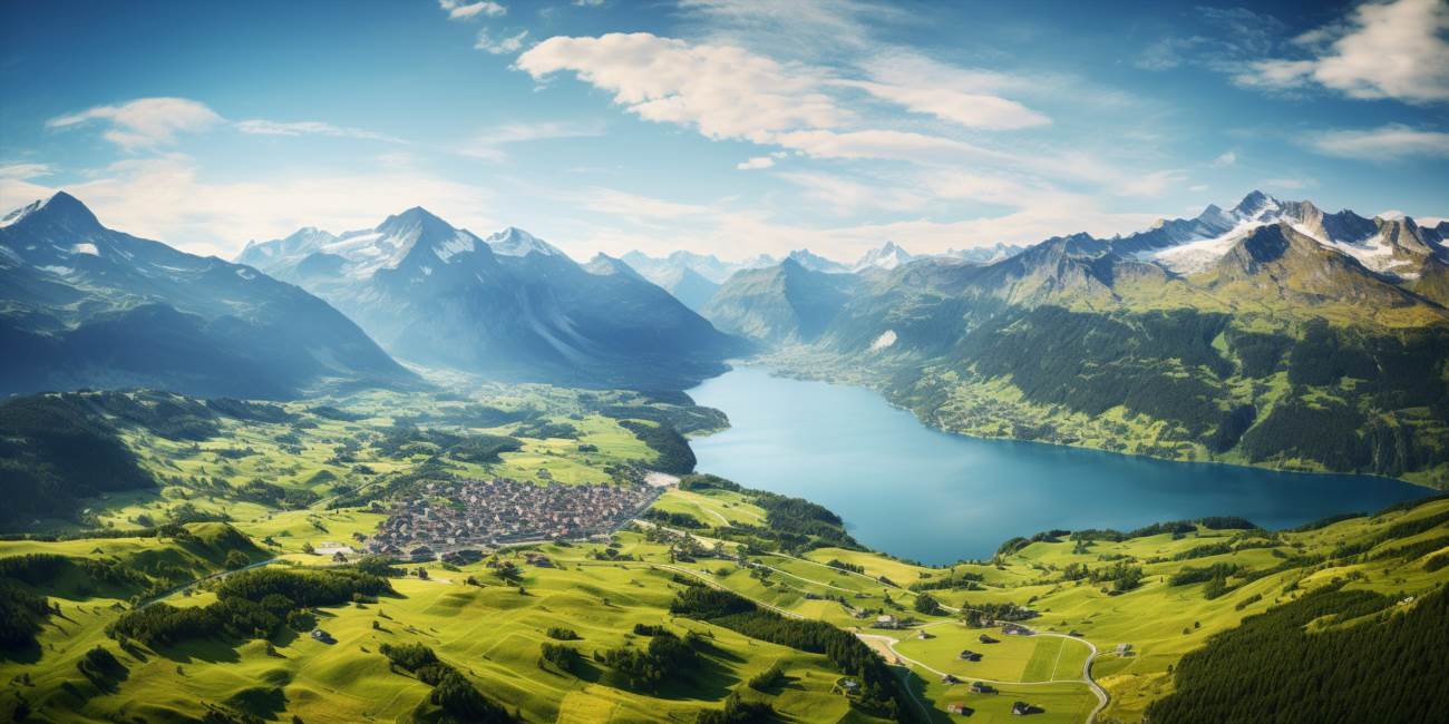 Szwajcaria - powierzchnia kraju